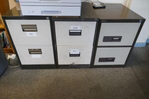 3 Off 2 Drawer Filing Cabinets