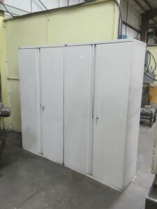 2 off Triumph Steel Cabinets