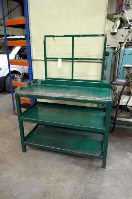 Steel Work Bench 1100mm x 1000mm x 500mm