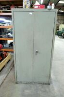 Steel Cabinet And Contents, Assorted Sockets & Spanners
