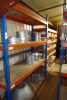 Riveter Shelving 1500mm x 2400mm x 610 Approx 12 Bays NOT CONTENTS, Please Note On 1st Floor Mezzanine - 2