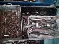 Stillage of various size Drills