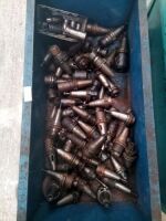 Stillage with various TC40 Tool holders for CNC Mill