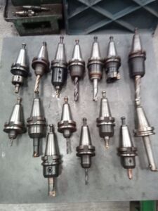 15 x BT40 Tooling With Tools