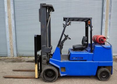 Hyster X346 4.5T Gas Forklift Truck, YOM 1996