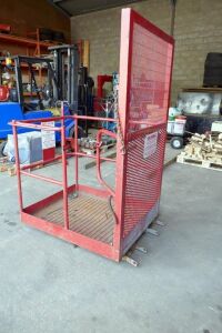 Forklift 2 Person Man Up Safety Cage