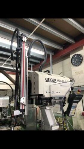 Gieger handling sprue picker