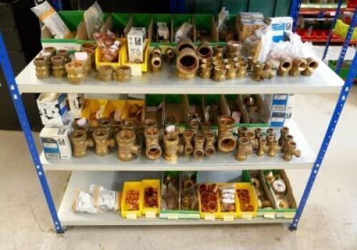 Assorted Brass Compression Fittings