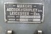 Adcock & Shipley Universal Milling Machine - 9