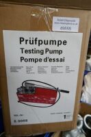 Hydraulic Testing Pump