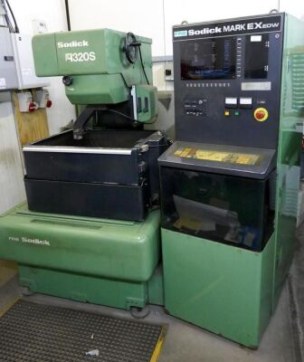 Sodick A320s Fine Mark EX Wire Eroder