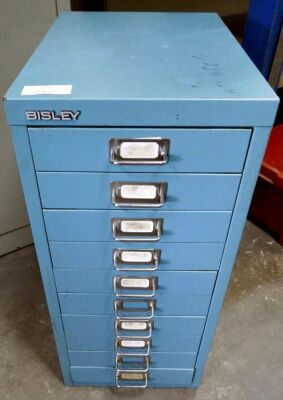 Bisley 10 Drawer Filling Cabinet