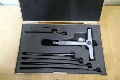 Mitutoyo Depth Micrometer 0-6"