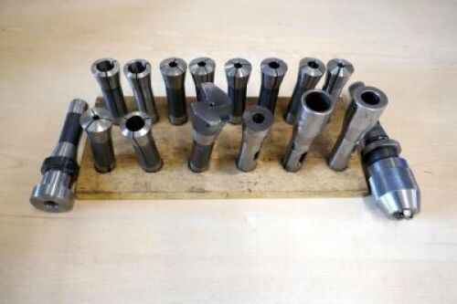Assorted R8 Collets And Tooling