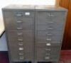 2 Off Store 9 Drawer Cabinets & Contents - 2