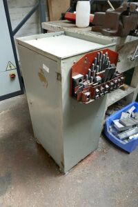 Steel Cabinet With Assorted Engineering Contents