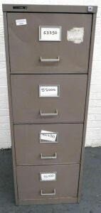Roneo Vickers 4 Drawer filing Cabinet