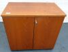 Wooden 2 Drawer Filing Cabinet