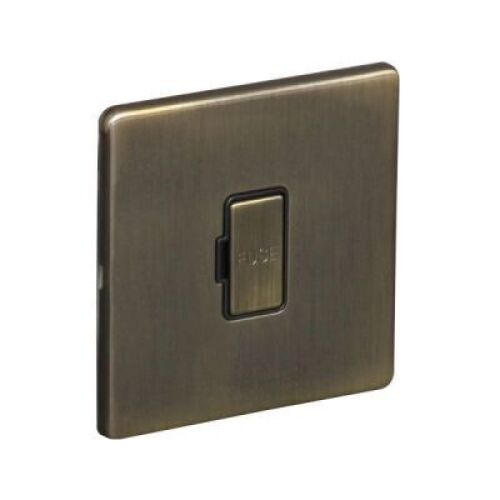 Antique Brass With Black Insert Screw Less Plate (Qty 1148)