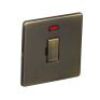 Antique Brass With Black Insert Screw Less Plate (Qty 1148) - 2