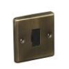 Antique Brass With Black Insert Classic Plate (Qty 1332)