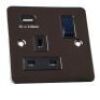 Black Nickel With Black Insert Flat Plate (Qty 309) - 8