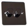 Black Nickel With Black Insert Flat Plate (Qty 309) - 14