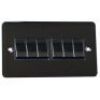 Black Nickel With Black Insert Flat Plate (Qty 309) - 20