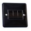 Black Nickel With Black Insert Classic Plate (Qty 317) - 18
