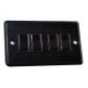 Black Nickel With Black Insert Classic Plate (Qty 317) - 19