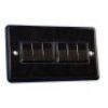 Black Nickel With Black Insert Classic Plate (Qty 317) - 20