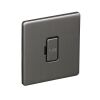 Brushed Chrome With Black Insert Screw Less Plate (Qty 1775)