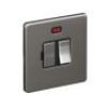 Brushed Chrome With Black Insert Screw Less Plate (Qty 1775) - 4