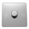 Brushed Chrome With Black Insert Screw Less Plate (Qty 1775) - 13