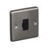 Brushed Chrome With Black Classic Insert (Qty 655)