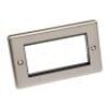 Brushed Chrome With Black Classic Insert (Qty 655) - 12