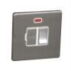 Brushed Chrome With White Insert Classic Plate (Qty 354) - 4