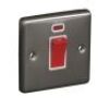 Brushed Chrome With White Insert Classic Plate (Qty 354) - 9