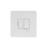 Matt White Metal With White Insert Screw Less Plate (Qty 1772) - 3
