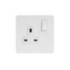 Matt White Metal With White Insert Screw Less Plate (Qty 1772) - 8