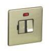 Polished Brass With Black Insert Screw Less Plate (Qty 249) - 4