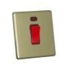 Polished Brass With Black Insert Screw Less Plate (Qty 249) - 5