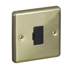 Polished Brass With Black Insert Classic Plate (Qty 493)