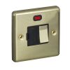 Polished Brass With Black Insert Classic Plate (Qty 493) - 4