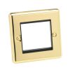 Polished Brass With Black Insert Classic Plate (Qty 493) - 11