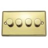 Polished Brass With Black Insert Classic Plate (Qty 493) - 15