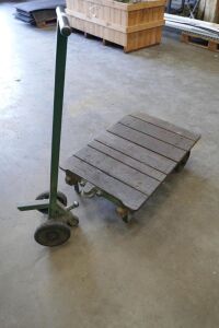 Wooden Mobile Trolley