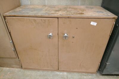 Steel 2 Door Cabinet