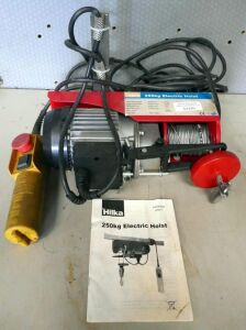 Hilka 250kg Electric Hoist