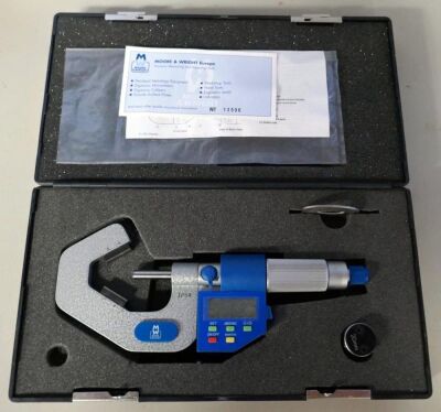 Moore & Wright Digital 20-35mm Micrometer